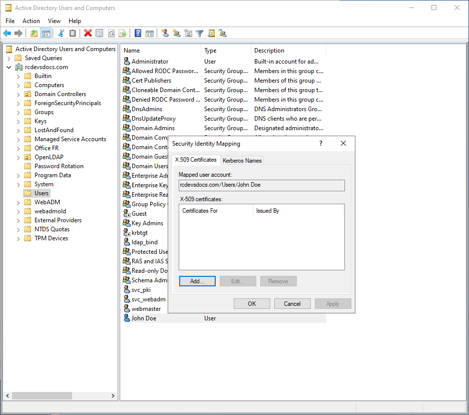 Name Mappings
